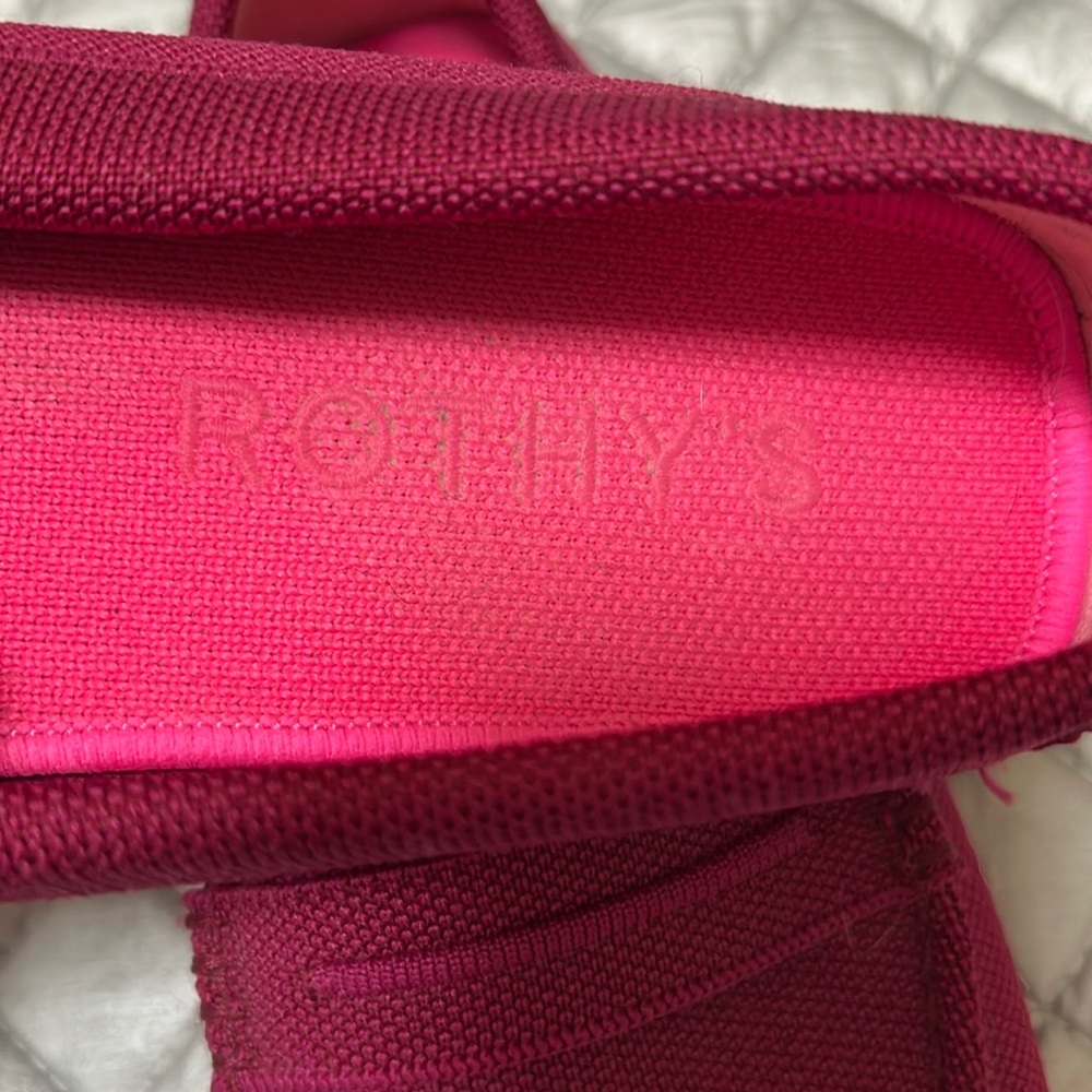 Rothy's The Driver Raspberry size 10.5 Slip-On Design - Picture 2 of 12